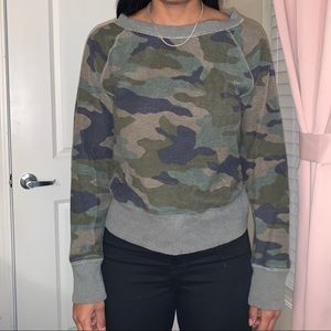 Camo Crew Neck